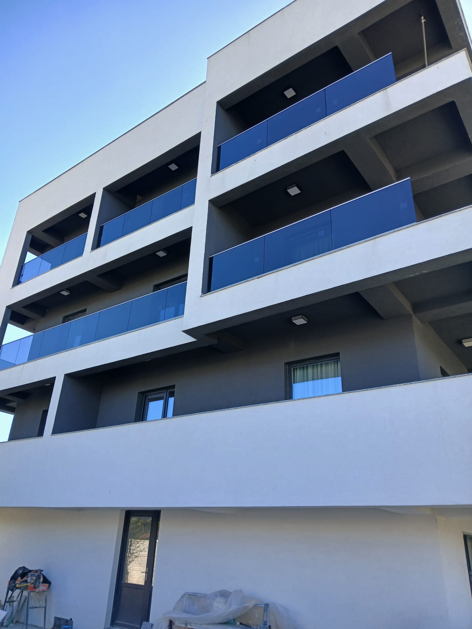 Balustrade din sticlă