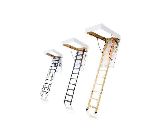 Scări de pod și ferestre de mansardă Fakro